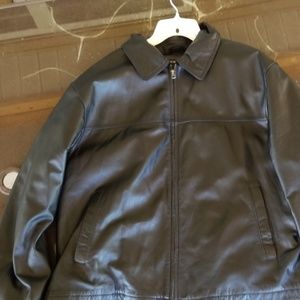 Mens leather jacket